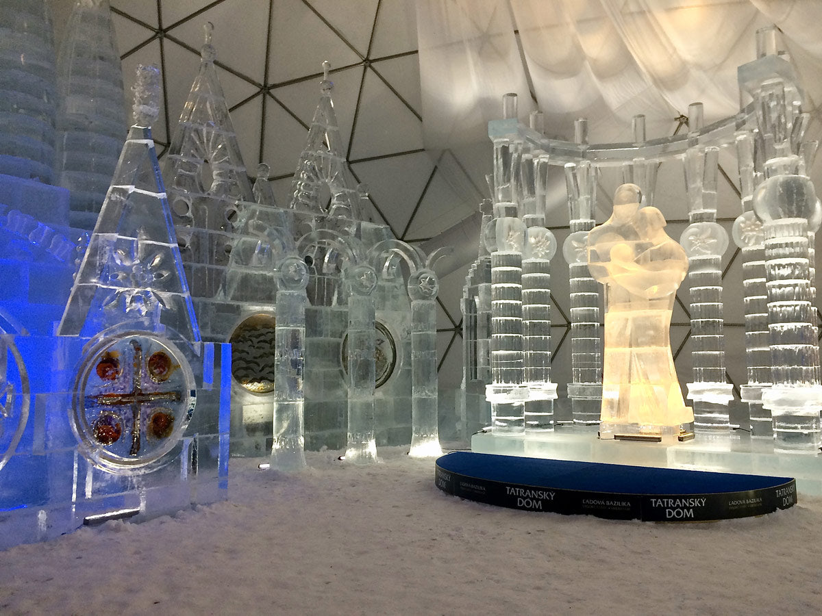 Lombkorona-tanösvény és jégpalota látogatás