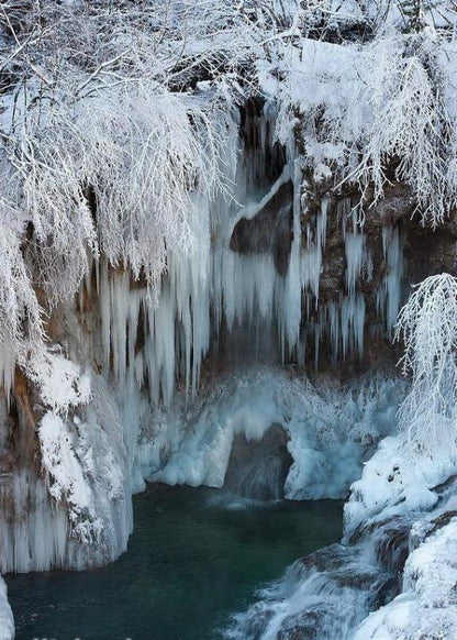 Téli túra a Plitvicei tavaknál