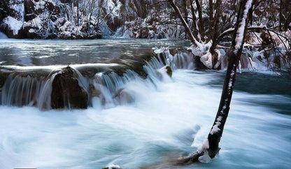 Téli túra a Plitvicei tavaknál