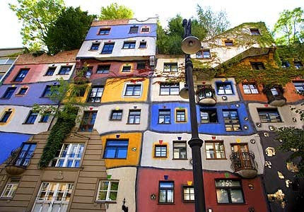 Bécs Hundertwasser nyomában