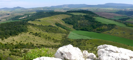 Gerecse hegységről gyönyörű táj nyílik meg